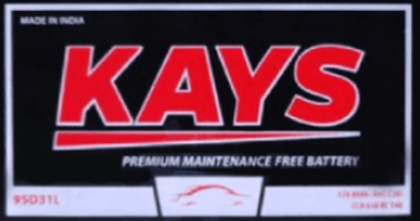 Kays batteries